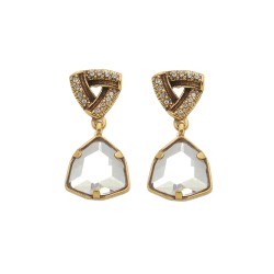 Brinco Estela Geromini Isla Design Ouro