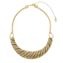 Colar Estela Geromini Nuances Choker Design Ouro