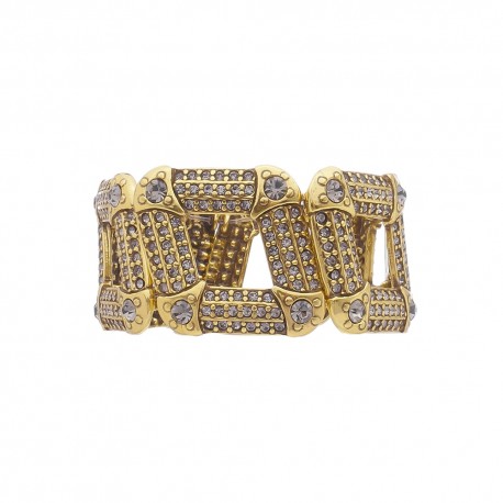 Pulseira Estela Geromini Klimt Conceito Ouro