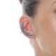 Brinco Estela Geromini Bossa Ear Cuff Prata