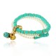 Conjunto Camila Klein Memories Turquesa Ouro Velho