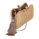 Bolsa Empório MP Wicker Clutch Rattan Natural