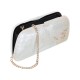 Bolsa Empório MP Clutch Madrepérola Off White