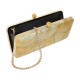 Bolsa Empório MP Clutch Madrepérola Yellow Gold