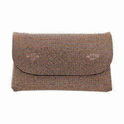 Bolsa Empório MP Mini Bag Cristais Dourada