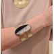 Pulseira Luiza Rogi Una Bracelete Resina Ouro Envelhecido