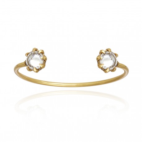 Pulseira Claudia Arbex Star Harley Bracelete Ouro Velho
