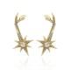 Brinco Claudia Arbex Star Harley Ear Cuff Ouro Vintage