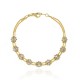 Colar Claudia Arbex Star Harley Choker Ouro Vintage