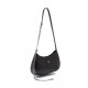 Bolsa Isla Forever Shoulder Bag Max Croco Caviar Preta Onix