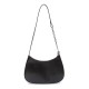 Bolsa Isla Forever Shoulder Bag Max Croco Caviar Preta Onix