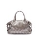 Bolsa Isla Bowling Tresse Couro Natural Roxy