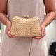 Bolsa Empório MP Wicker Clutch Rattan Natural