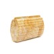 Bolsa Isla Clutch Baguete Madrepérola