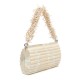 Bolsa Isla Clutch Baguete Madrepérola Madreclara