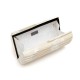 Bolsa Isla Clutch Baguete Madrepérola Madreclara