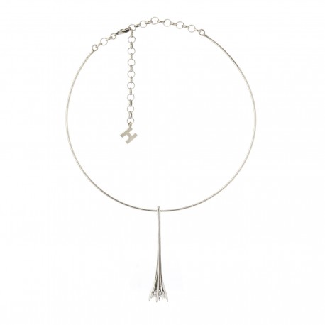 Colar Hector Albertazzi Lumiere Curto Prata Boho