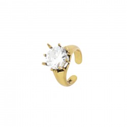 Anel Hector Albertazzi Lumiere Maxi Ouro Vintage