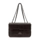 Bolsa Isla Anne Jumbo Couro Natural Caiman Café Onix
