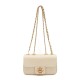 Bolsa Isla Anne Mini Baguete Couro Lizard Vanilla
