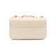 Bolsa Isla Anne Mini Baguete Couro Lizard Vanilla