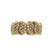 Anel Estela Geromini Sorella Strass Ouro