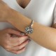 Pulseira Estela Geromini Amorae Conceito Prata
