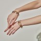 Pulseira Hector Albertazzi Kit Fé III Duo Ouro Vintage