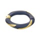 Pulseira Nádia Gimenes Mocha & Cherry Azul Dourado