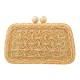 Bolsa Empório MP Wicker Clutch Rattan Natural