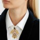 Broche Camila Klein Exclusive Pássaros Onix Ouro Velho