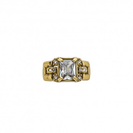 Anel Estela Geromini Zênite Design Ouro