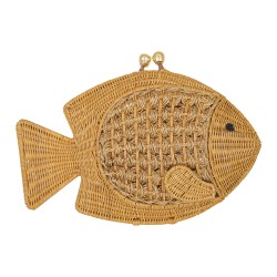 Bolsa Serpui Paul Fish Light Honey