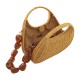 Bolsa Serpui Bag Marie Vime Light Honey