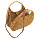 Bolsa Serpui Bag Marie Vime Light Honey