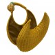 Bolsa Serpui Bag Yolanda Pineapple Vime Honey