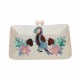 Bolsa Serpui Clutch Farah Macaw Kabibe Madrepérola