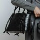 Bolsa Isla Tote Hobo Couro Preto