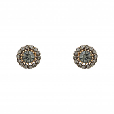 Brinco Monica Di Creddo Ella Lustre Ouro Vintage