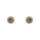 Brinco Monica Di Creddo Lustre Cristais Ouro Vintage