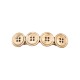 Presilha Monica Di Creddo Boutons Fivela Ouro Vintage