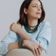 Colar Camila Klein Memories Ágata Verde Ouro Velho