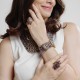 Pulseira Camila Klein Memories Ametista Ouro Velho