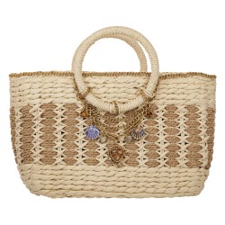 Bolsa Camila Klein Serenata Al Mare Palha Natural
