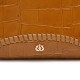 Bolsa Isla Zaira Tote Couro Caiman Camurça Mel