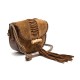 Bolsa Isla Box Zaira New Croco Camurça Mascavo