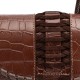 Bolsa Isla Box Zaira New Croco Brownie