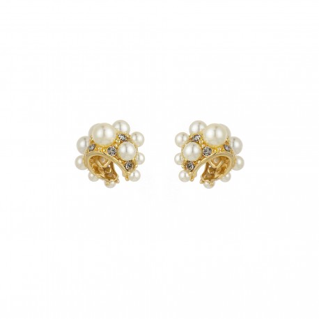 Brinco Nádia Gimenes Exagerado Kit Piercing Dourado