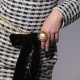 Anel Nádia Gimenes Pearl Link Pérola Dourado
