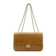 Bolsa Isla Anne Jumbo Couro Natural Caiman Mel Ouro